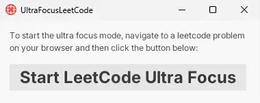 UltraFocusLeetCode Demo